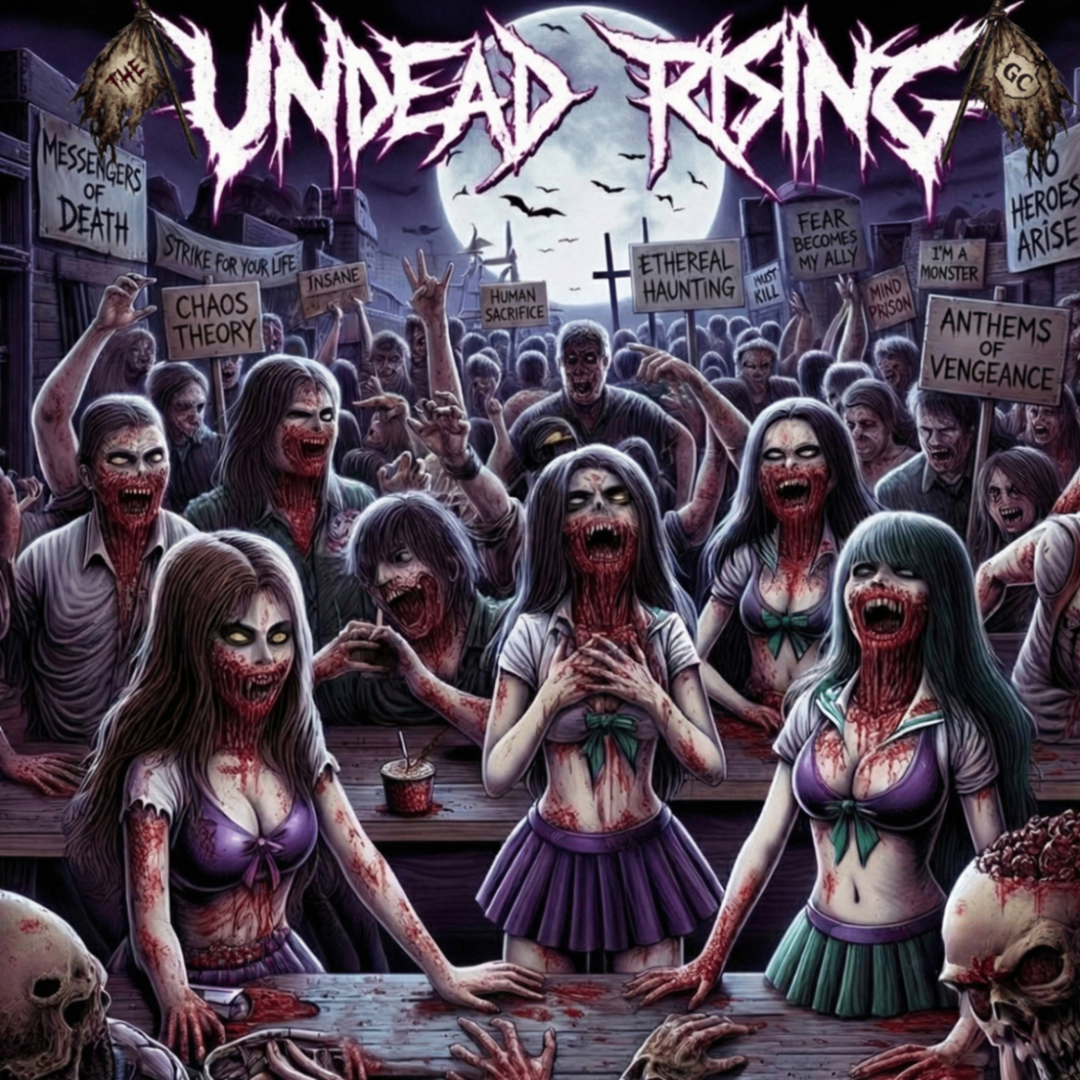 The Undead Rising — cover artwork